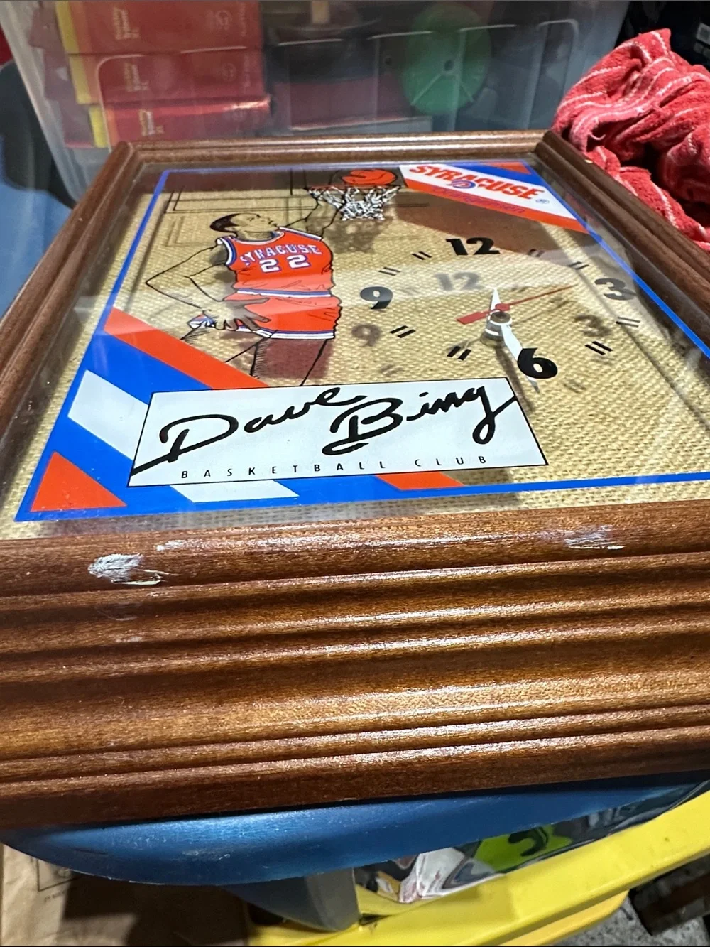 Vintage and rare Dave Bing wall clock